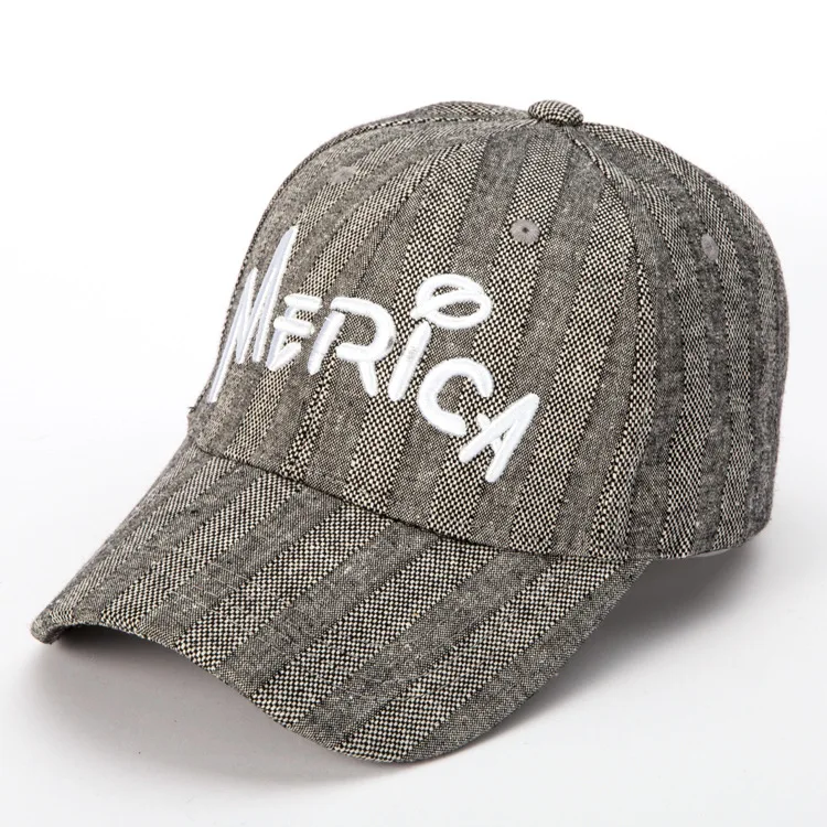 baseball cap women's fashion European and American style European and American style embroidery casual hat men's tongue cap