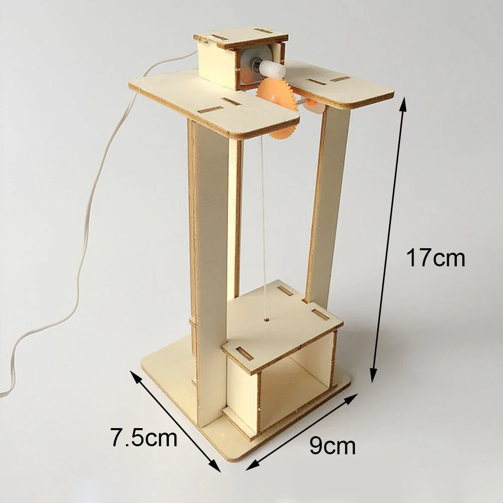Модель для эксперимента, подарок детям, студентам, детям, сделай сам, Лифт, модель, набор, обучающая игрушка, ручная сборка, научное обучение