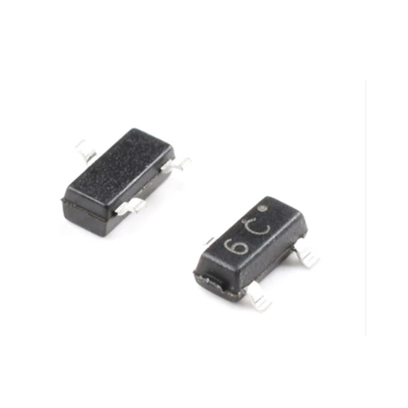 100 unids/lote BC817-40 SOT23 BC817 SOT 6C transistor de uso general nuevo y original