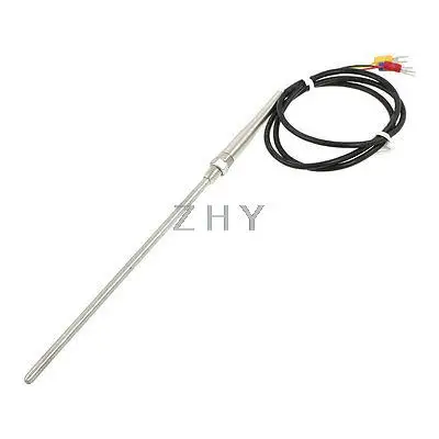 

PT100 5mm x 150mm Temprature Controller Thermocouple Probe 1M