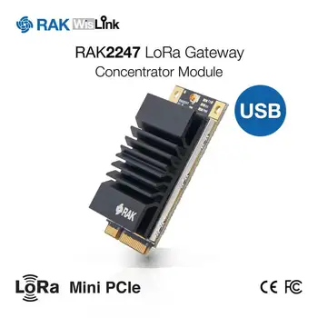 

RAKwireless LoRa Gateway Concentrator Module RAK2247 SX1301 RAK833 Support USB Interface