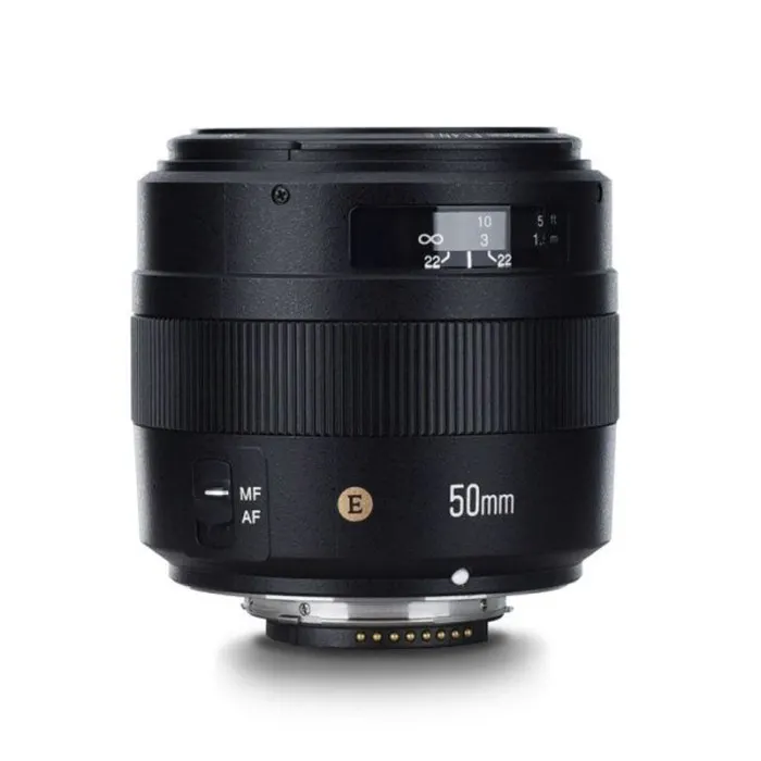 YONGNUO yn50мм 50 мм F1.4N F1.4 E стандартный объектив AF/MF для Nikon D3400 D5300 D7200 D750 D5600 D3200 D7100 D3300