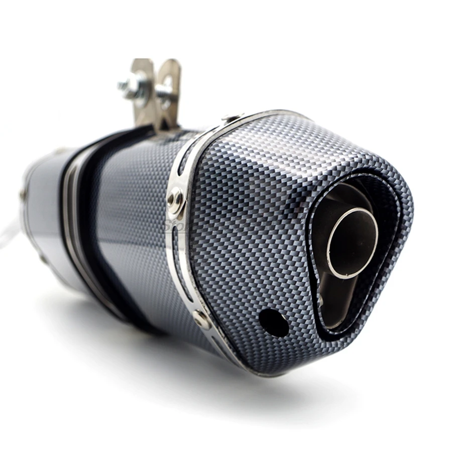 Akrapovic мотоциклетная выхлопная труба мото Escape глушитель дБ убийца для гонок Fmf Бенелли Trk502 20 мм выхлоп Бенелли ТРК 502