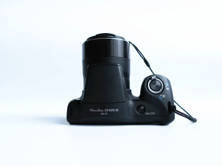 Б/у цифровая камера Canon PowerShot SX420 с оптическим зумом 42x-Wi-Fi и NFC