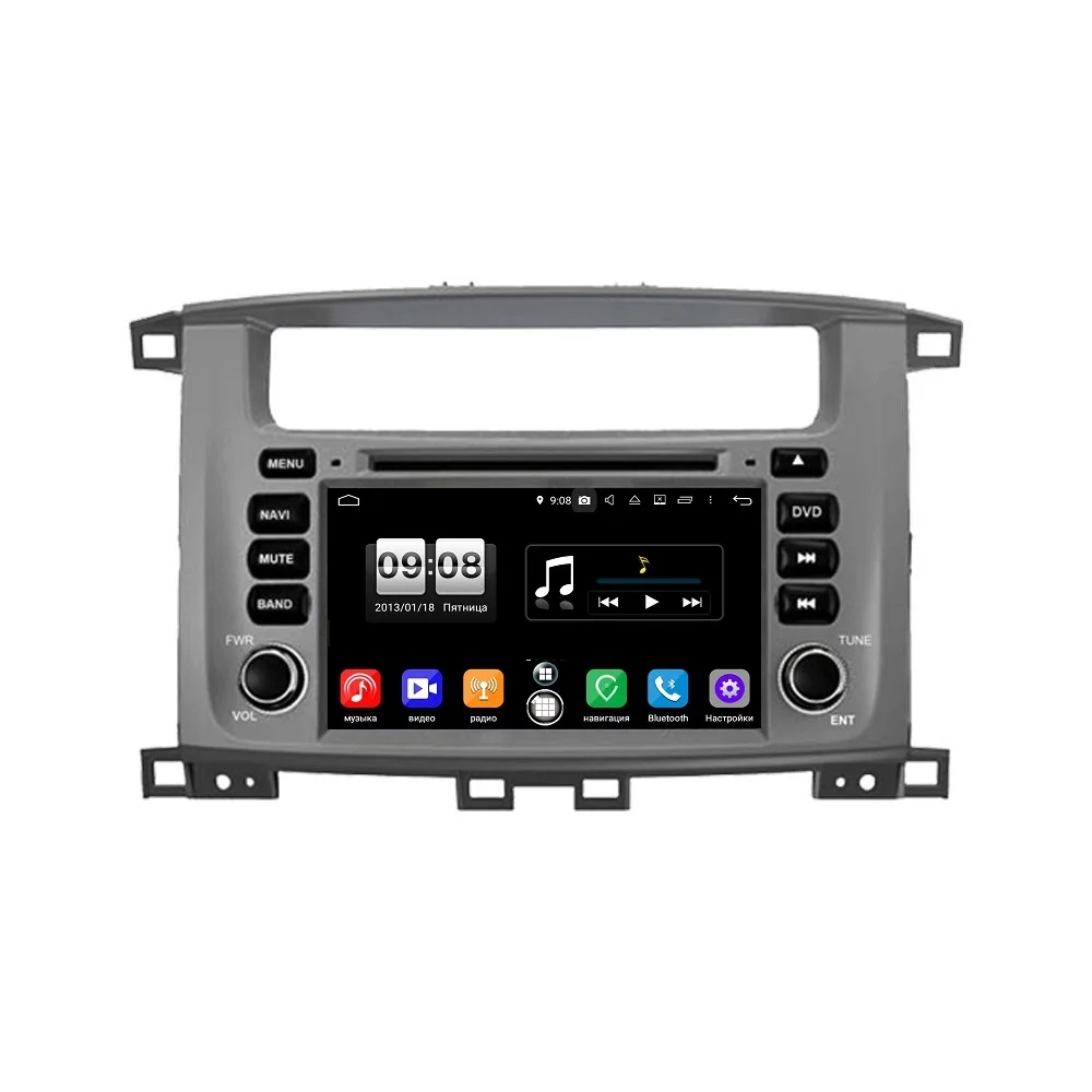 Штатная магнитола FarCar s250 для Toyota Land Cruiser 100, Lexus LX 470 на Android(RA457)(+ Камера заднего вида в подарок