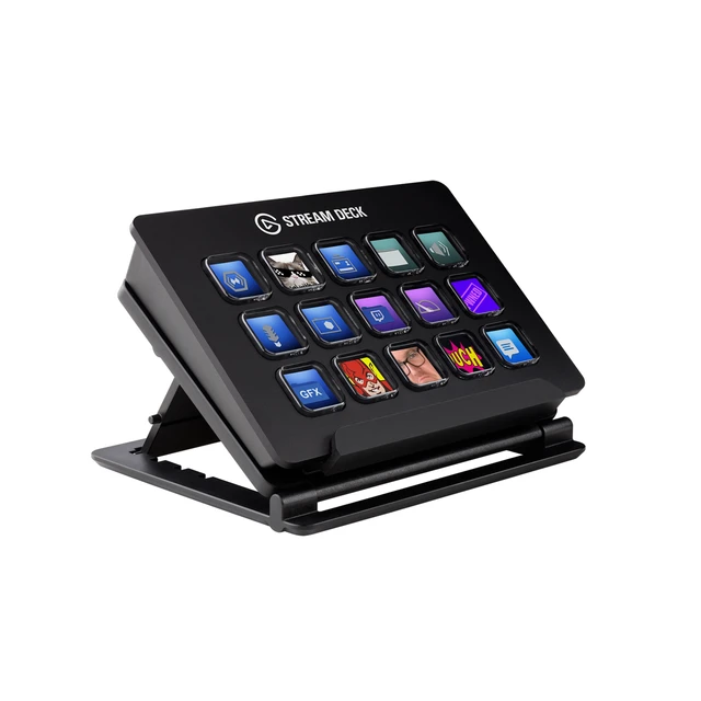 Elgato Stream Deck XL – Advanced Studio Controller, 32 macro keys, trigger  actions in apps and software like OBS, Twitch, ​ and more, works