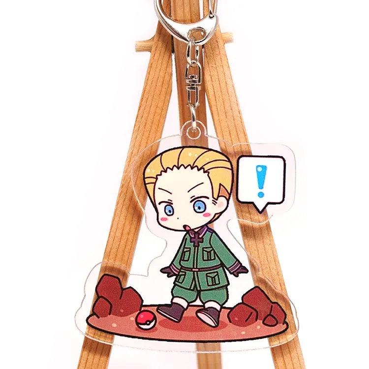 Аниме оси силы Hetalia APH брелок для ключей акриловый кулон подарок