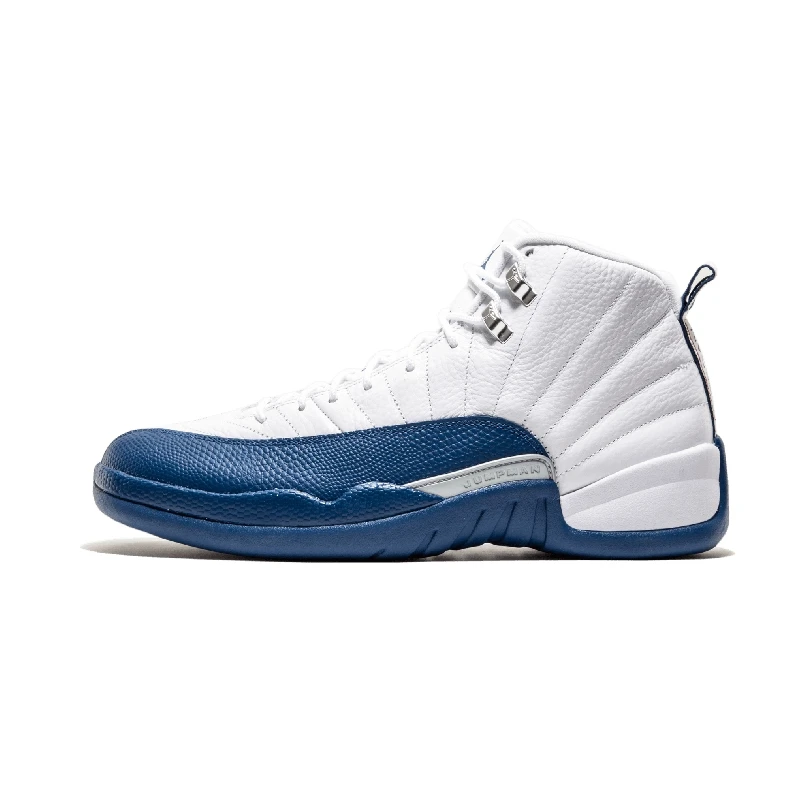 French Blue Новинка Jordan Ретро 12 Мужские баскетбольные кроссовки Master OVO белый тренажерный зал красный темно серый такси синий замша грипп игры CNY Лидер продаж - Цвет: French Blue