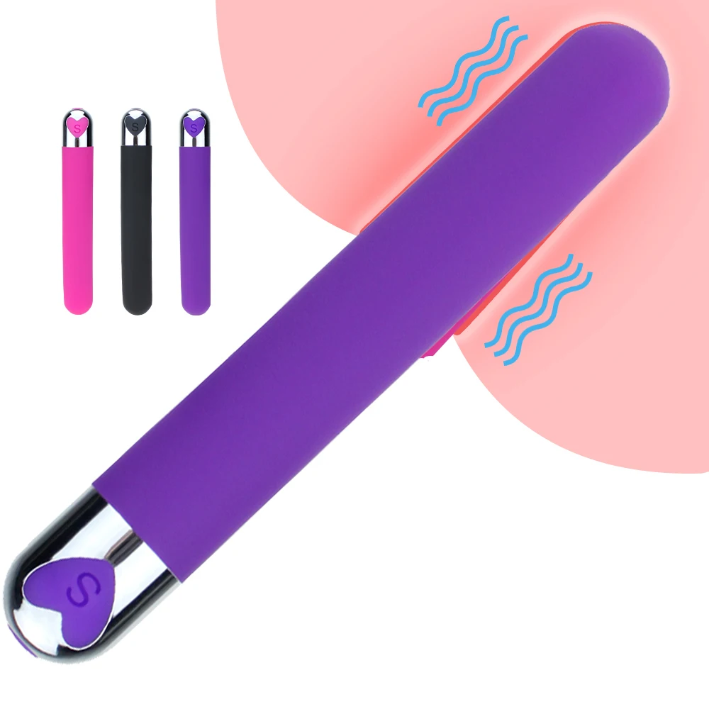 Sex Bullet Vibrator Clitoris and G-Spot Nipple Stimulator Vibrate Massager Vibe Orgasm Vagina Dildo for Travel USB Rechargeable 1
