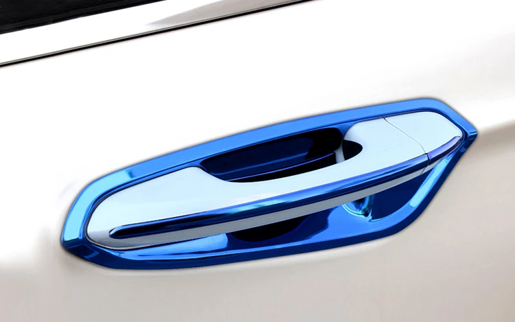 Нержавеющая Сталь автомобильный Стайлинг дверная ручка дверная чаша Накладка авто наклейка подходит для Ford Mondeo Fusion 2013- C1456