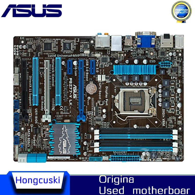 For Asus P8z77v Lk Desktop Motherboard Lga 1155 Ddr3 32gb Usb3.0 For