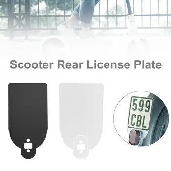 

For Xiaomi M365 Scooter Rear Tail License Plate Fender License Plate Accessories Folding Electric Scooter License Plate Warning