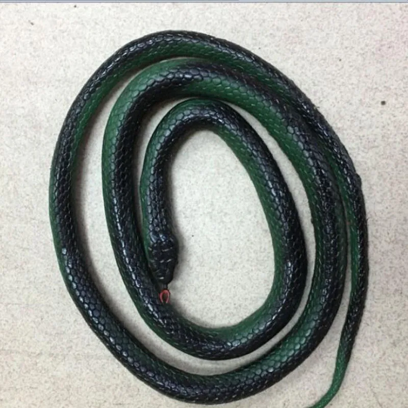 Креативная целая высокая имитация змеи большая зеленая змея игрушка весь человек страшная змея Эйприл дурак день игрушка на Хэллоуин подарок