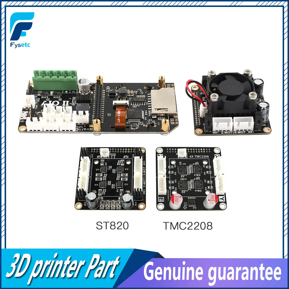1 шт. 4X ST820 V1.2/4X TMC2208 V1.0 плата адаптера для AIO II V3.2 материнская плата все в одном II 32 бит MCU 32 бит