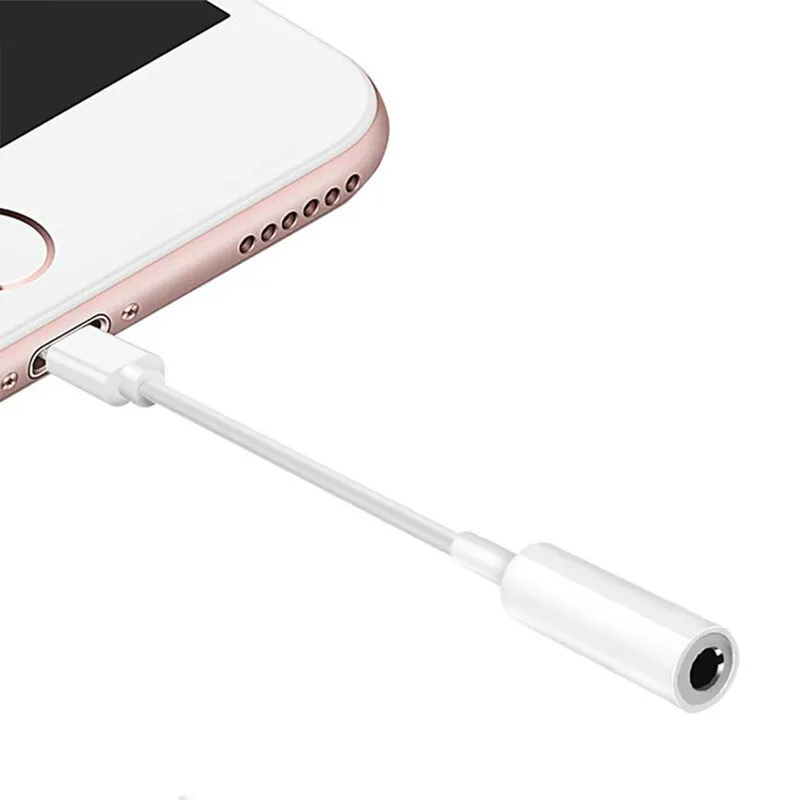 8Pin до 3 5 мм Джек аудио кабель адаптер для Apple iPhone 12 11 РРО Max XS XR X 8 Plus 7 Женский штекер