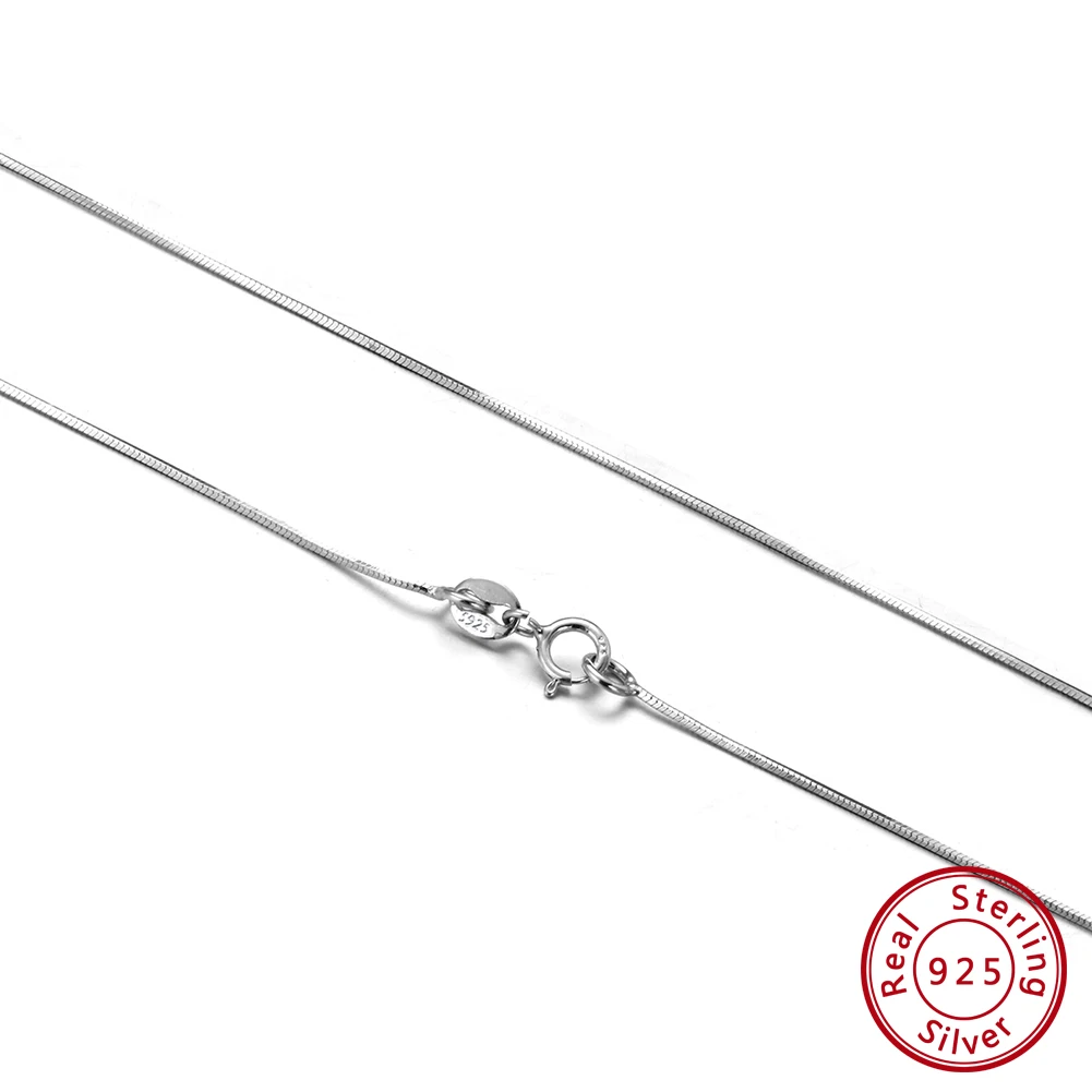 ORSA JEWELS Настоящее серебро 925 пробы женское ожерелье-цепь женское ожерелье простое модное ювелирное вспомогательное оборудование SC19 - Цвет камня: OSC19