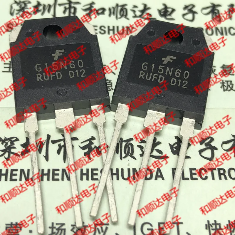 2 шт./G15N60RUFD TO-3P TO3P