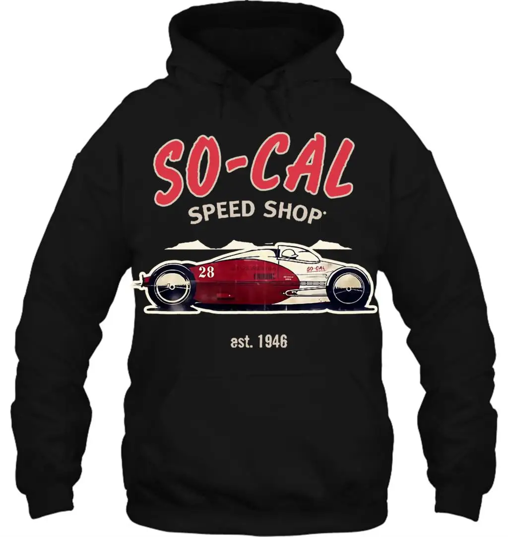 Мужская толстовка SO CAL speed Shop Blk SO CAL speed Shop 2XL Ea M1040TC10XXL женская уличная одежда