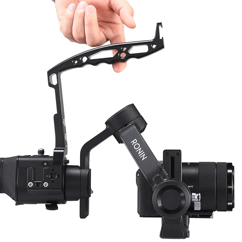 UURig DH12 для DJI Ronin SC Gimbal металлический ручной Gimbal Ручка Handy Sling Grip Ручной Стабилизатор с креплением для холодного башмака