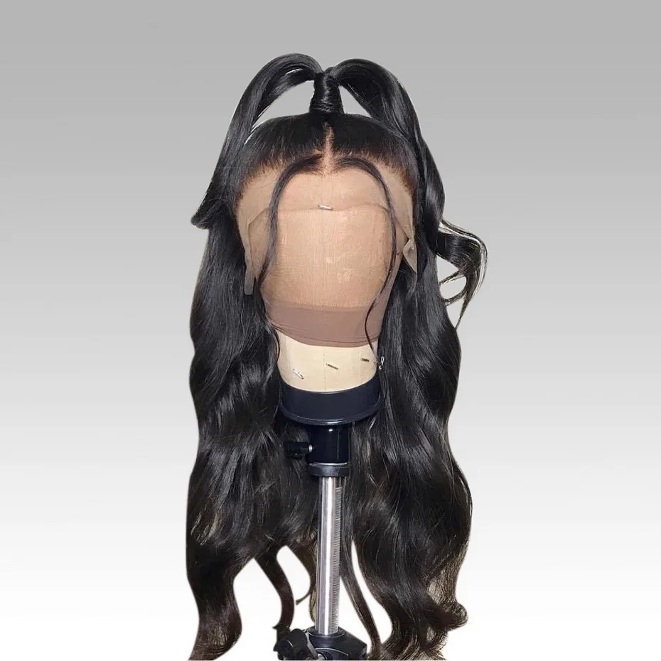 Ms lula предварительно сорвал 360 синтетические волосы на кружеве al парик бразильский средства ухода за кожей волна Remy человеческие вол