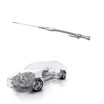 

SB For Ford 260 289 302 Stainless Flexible Engine Oil Dipstick Braided SBF Mustang Flexible Engine Oil Dipstick