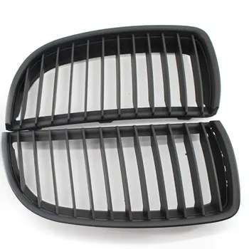 

ABS Car Grill Grille Intake Grille Dumb Front Kidney Grill Grilles For BMW E90 E91 2005-2008 Saloon 44