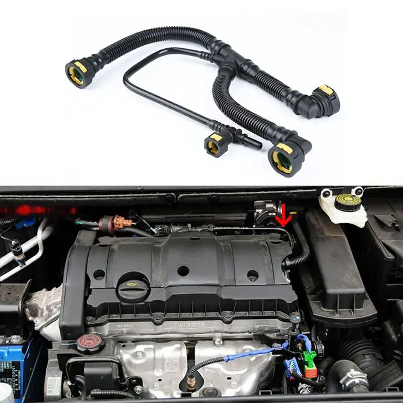 New Car Engine Exhaust Crankcase Breather Tubes Waste Gas Vent Pipes