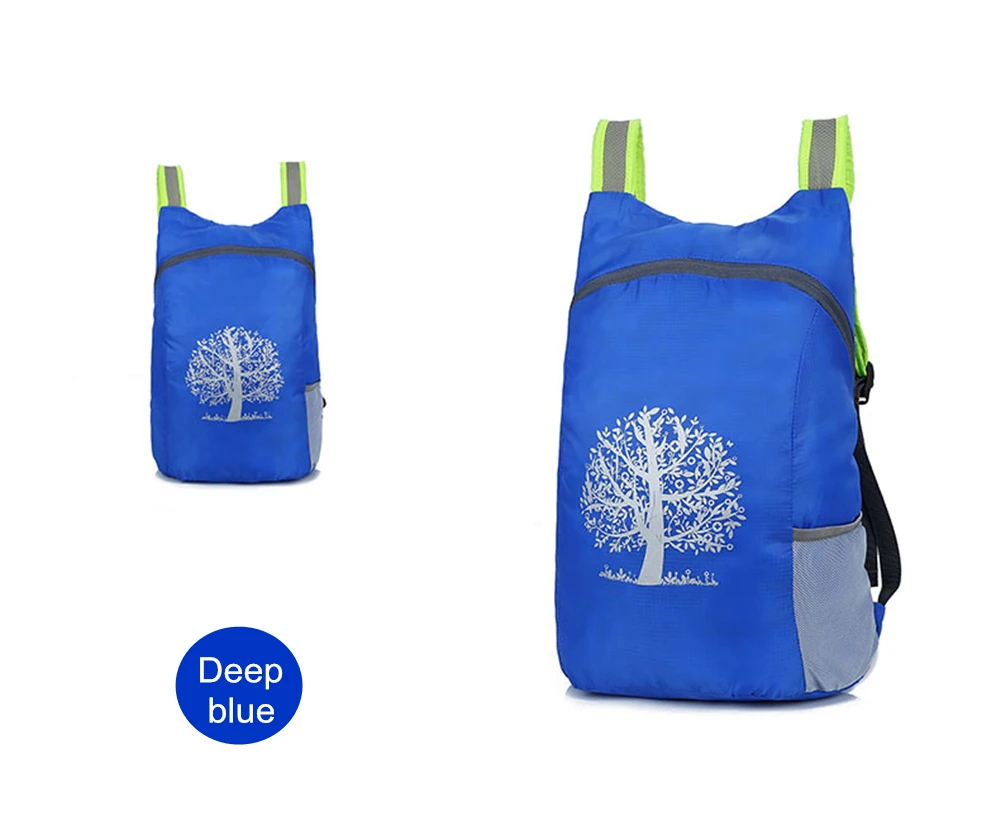 Unisex Foldable Backpack Hiking Camping Bag Ultra Lighting Light Outdoor Sport Backpack Waterproof Folding Backpack for Travel