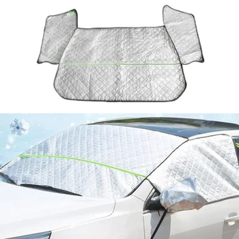 

Dustproof Snow Cover Exterior Front Protector Windshield 1.5x2.45m Adjustable