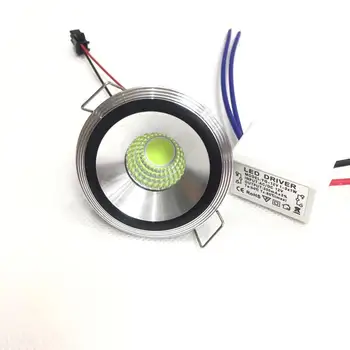 

5Stück 3 W LED Mini Einbauleuchte Rund verstellbarer Spot Deckenlampe 95-265 V LED-Schrankleuchte