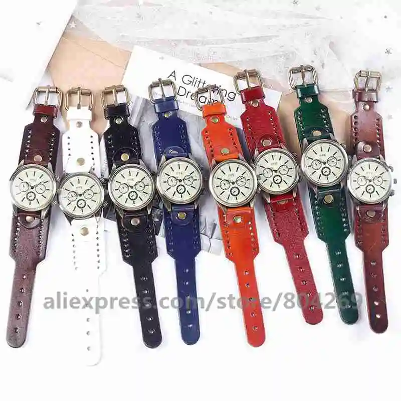 CCQ Vintage Rectangle Leather Bracelet Watch Antique Bronze Dial Women Wrist Watch Quartz Black Watch CCQ 920043