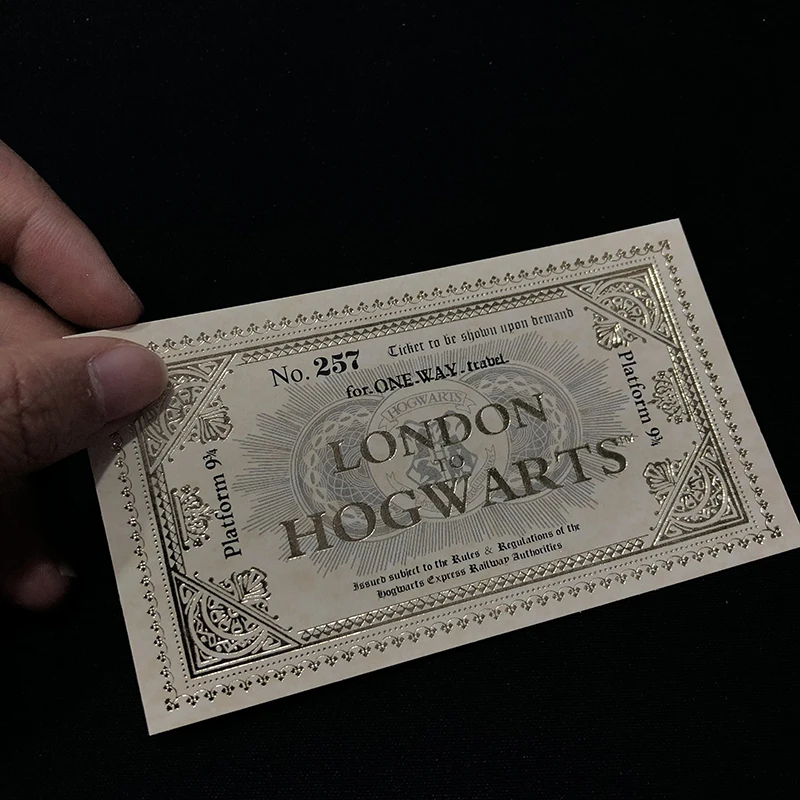 2019 Новые популярные Potters карта мародера волшебник школьный билет студентов Harried коллекция подарки фанаты Вечерние