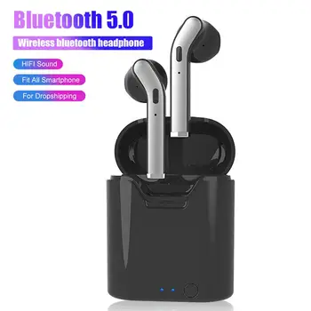 

H17T Mini Bluetooth 5.0 TWS Bass Stereo Music Wireless Earphones Noise Reduction Sports Earbuds Headphone Auto Pairing