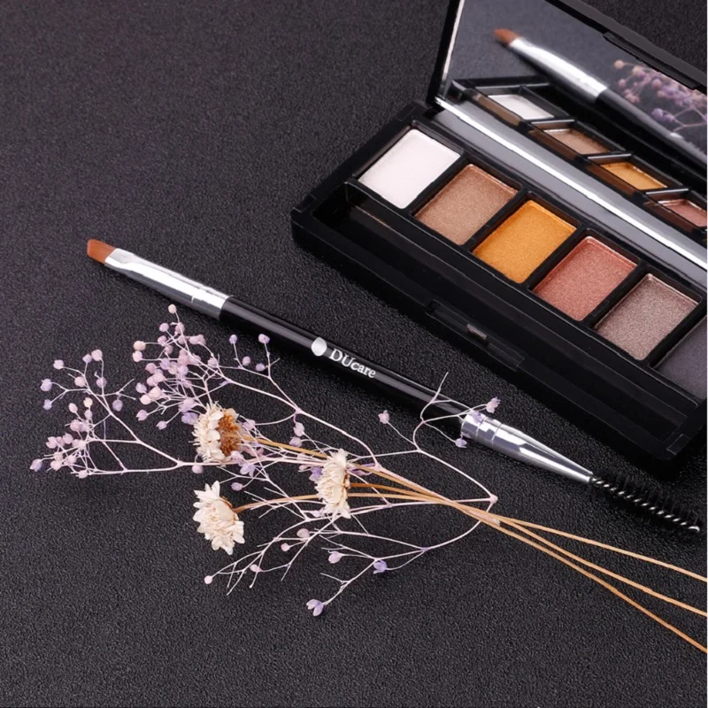 DUcare Single Double-headed Eyebrow Pencil Waterproof And Sweat-proof Not Blooming Makeup Tools New