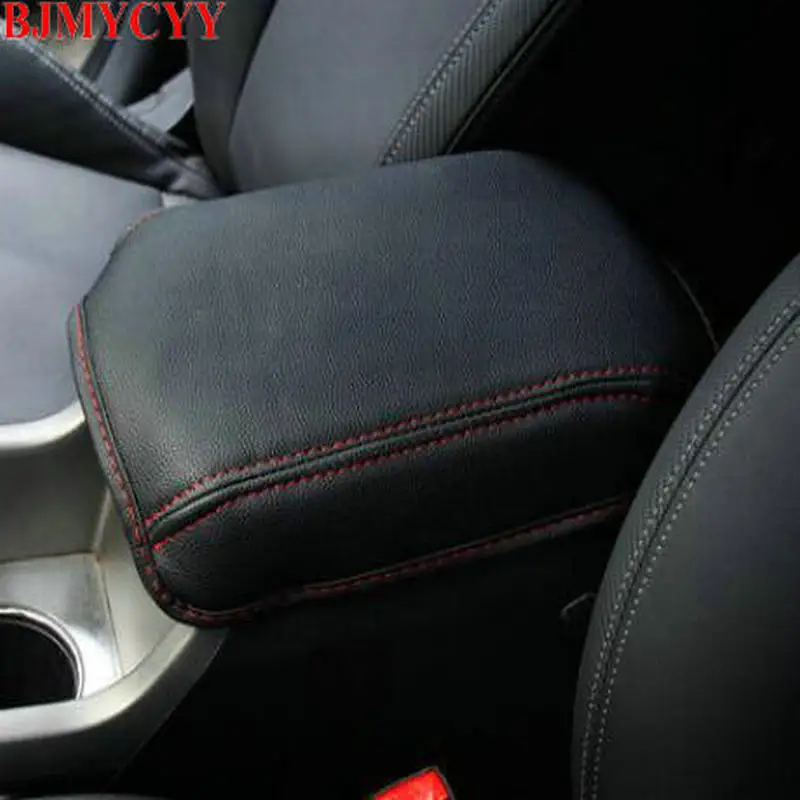 

BJMYCYY Car-styling Interior trim for automobile armrest case decorative sleeve Accessories For KIA Sportage R 2010-2017