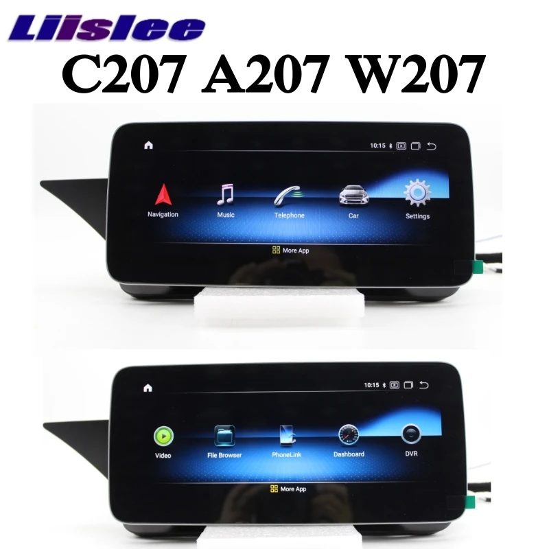 Liislee Car Multimedia Player NAVI CarPlay For Mercedes Benz MB E Class Coupe C207 A207 2009~2017 Car Radio GPS Navigation 2