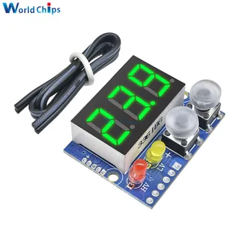 

diymore DC 0-99.9V Green LED Panel Digital Voltmeter With Alarm Indicator Voltage Display Meter Module Board