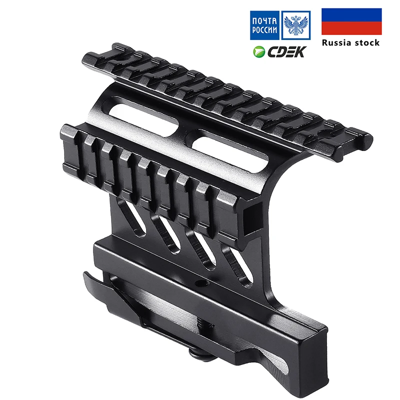 Тактическое крепление Picatinny Weaver Quick Release Series Rail боковое Крепление QD 20 мм для