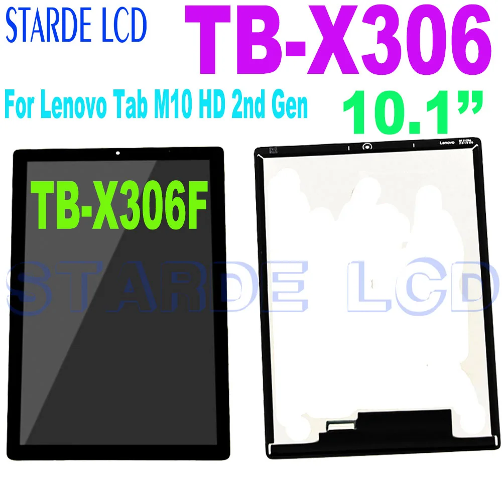 New 10.1 For Lenovo Tab M10 HD 2nd Gen TB-X306 TB-X306F X306 LCD