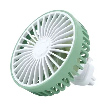 

Car USB Fan 360 Degree Rotatable Cool Colorful LED Lights USB Power Car SUV Truck Auto Powerful Cooling Air 3 Speed Fan