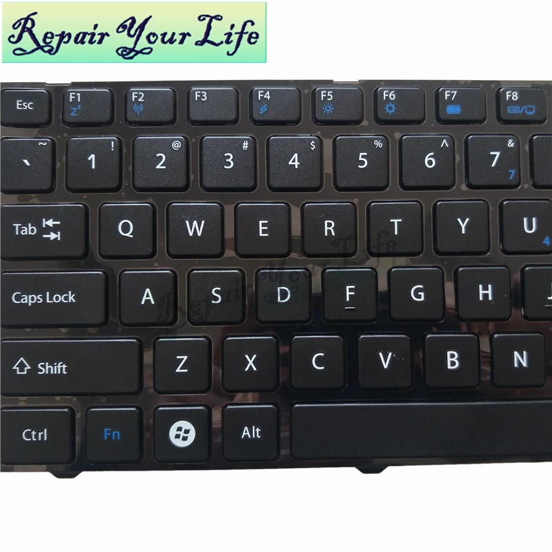 Pegatron B14Y 용 노트북 키보드 Clevo W540 US 영어 레이아웃 MP-11P53US 528 12F089800962M 0KN0-A02US12 black KB
