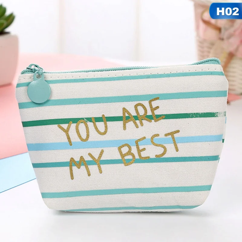 H02 Милый женский кошелек для монет для девочек с мультяшными животными, сумка для денег, Женский футляр для монет и ключей, модная детская сумка мини-портмоне - Цвет: H02