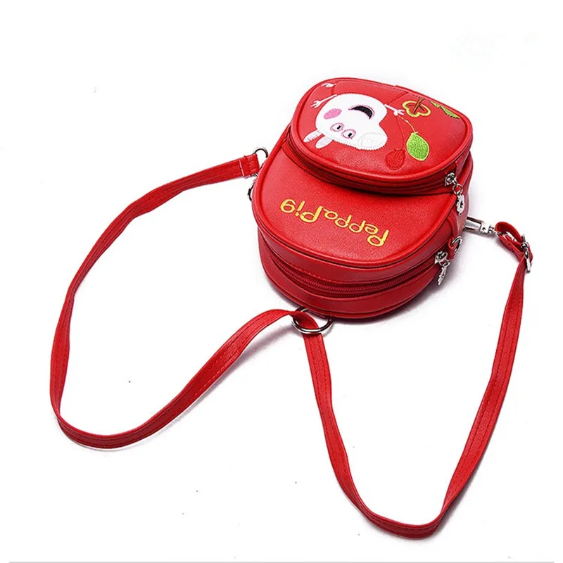 Peppa Pig toy George Pig Toys Kids Girls Boys Cute Kindergarten Bag Backpack Wallet Money School Phone Bag Christmas gifts