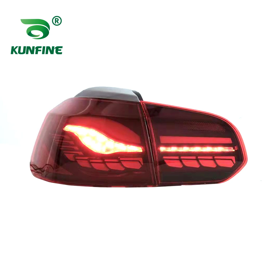 Пара автомобиля хвоста светильник в сборе для VW Гольф 6 mk6 R20 2008 2013 &quotбегущая