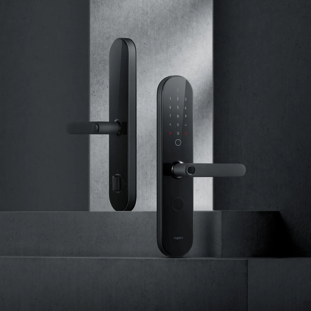 Aqara Smart Door Lock N100 Fingerprint Bluetooth Password Unlock Works with Mijia Apple HomeKit Smart Linkage with Doorbell
