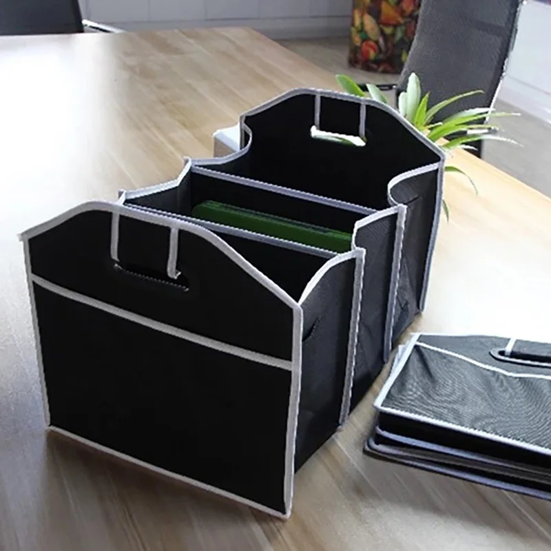 AOZBZ автомобильный органайзер для багажника складной органайзер с несколькими карманами большой емкости сумка для хранения Органайзер коробка для хранения Контейнер аксессуары