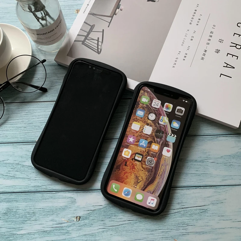 IFace милый слон сова ПК анти-падение дуги шок чехол для iphone 7 8 Plus X XS Max XR задняя защита жесткий чехол для телефона s