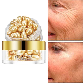 

Vitaminis Face Serum Placenta Capsule Essence Day Night Facial Serums Anti-wrinkle Moisturizing Anti-aging Whitening Skin Care P