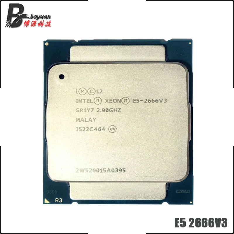 latest processor in laptop Intel Xeon E5-2666V3 E5 2666v3 E5 2666 v3 2.9 GHz Ten-Core Twenty-Thread CPU Processor 25M 135W LGA 2011-3 cpu for gaming pc