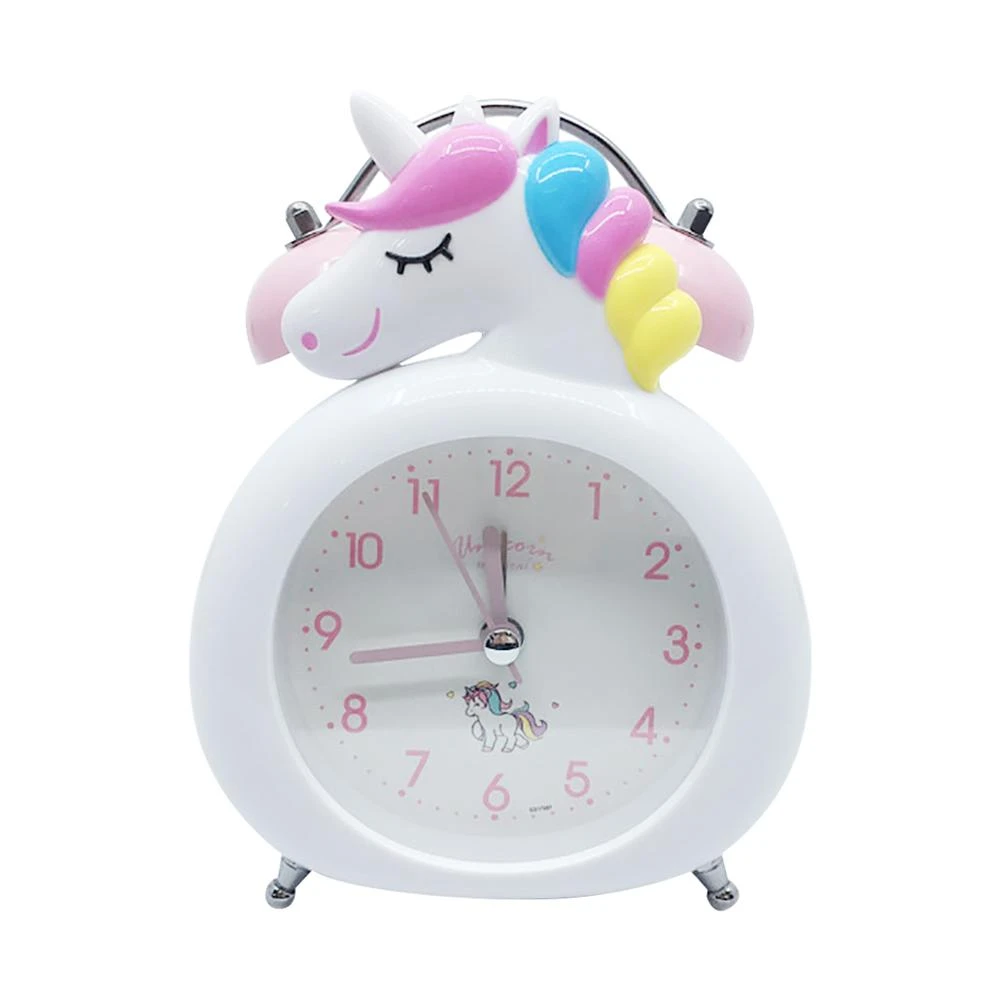 Leuke Klok Cartoon Wekkers Slaapkamer Bell Nachtlampje Tafel Wakker Klok Kind Kerst Verjaardag Geschenken|Alarm Clocks| - AliExpress